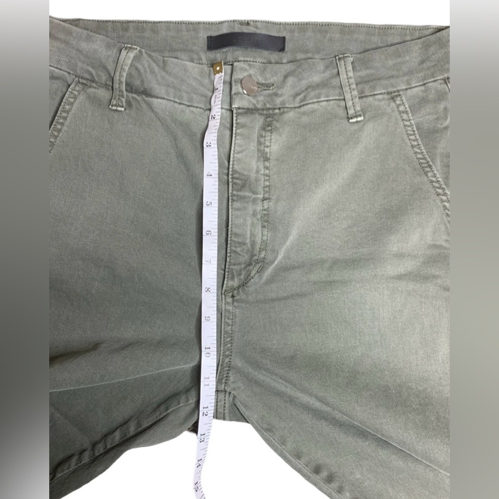 Joe’s Jeans High Rise Crop Jeans Green Size 30 The Slim Kick Ankle Trousers - Picture 5 of 9